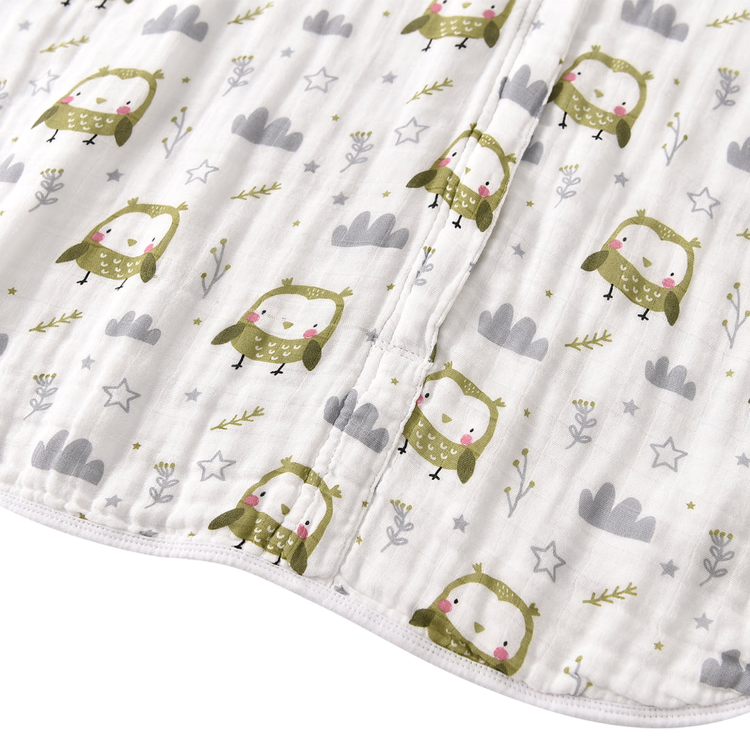 Baby Sleep Sack 2-4 T Baby Wearable Blanket 100% Organic Cotton 0.5 TOG