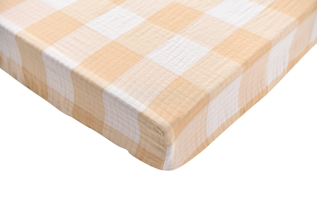 Baby Crib Sheet, 70% Rayon from Bamboo and 30% Cotton Ultra Soft