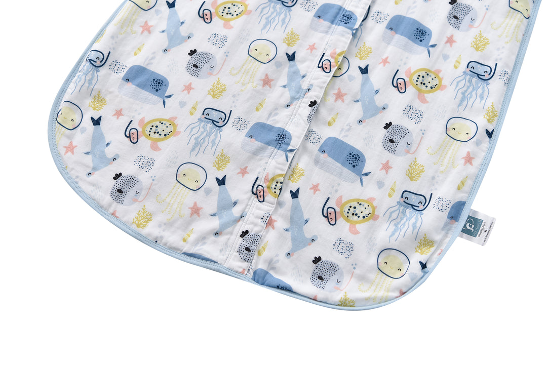 Toddler Sleep Sack 2-4 T Baby Wearable Blanket 100% Organic Cotton 0.5 TOG