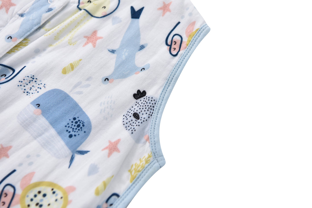 Toddler Sleep Sack 2-4 T Baby Wearable Blanket 100% Organic Cotton 0.5 TOG