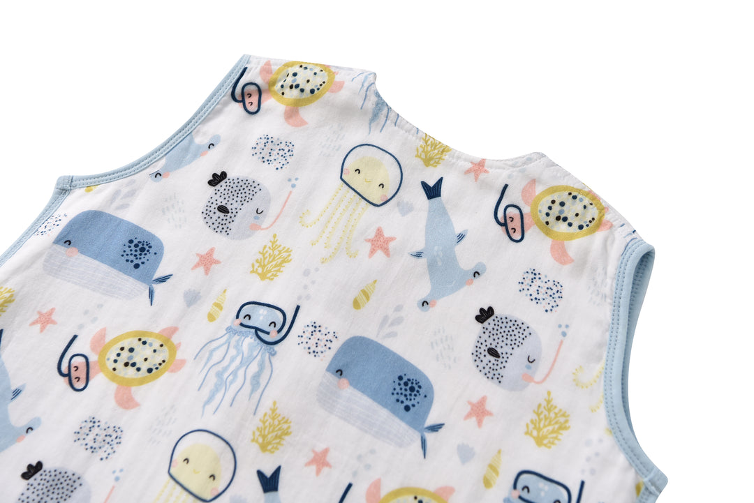 Toddler Sleep Sack 2-4 T Baby Wearable Blanket 100% Organic Cotton 0.5 TOG