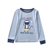 Toddler Pajama Sets 3-5T for Baby Boys & Girls, Kids Long Sleeve Tee and Pants, 2-Piece PJS Sets Soft