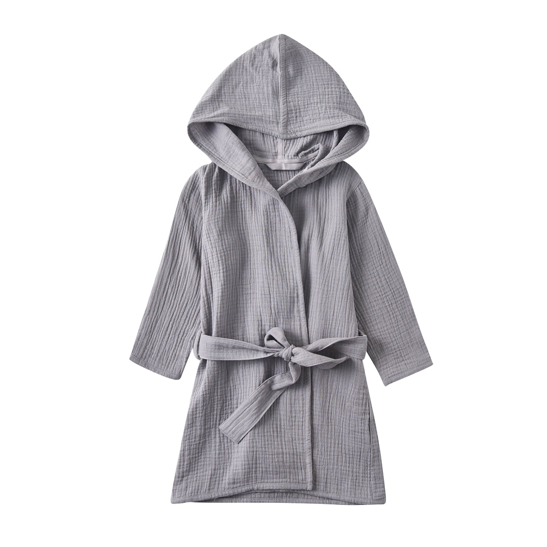 Toddler Bathrobe, Cover-Up for Kids Soft and Breathable Organic Cotton