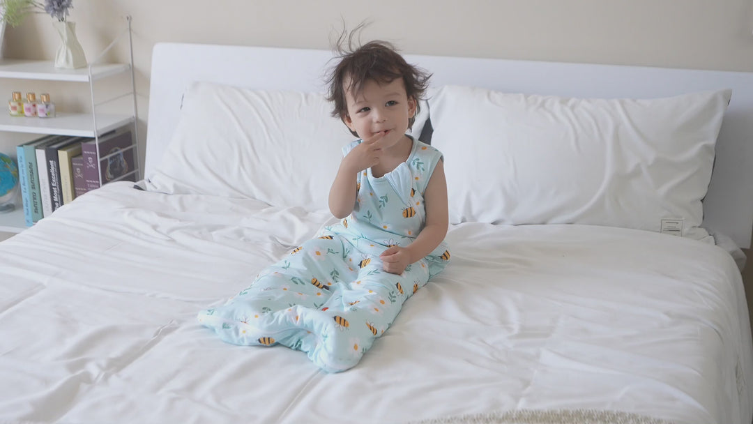 Baby Sleep Sack 1.0 Tog 95% Rayon from Bamboo 5% Spandex Breathable Sleep Sack