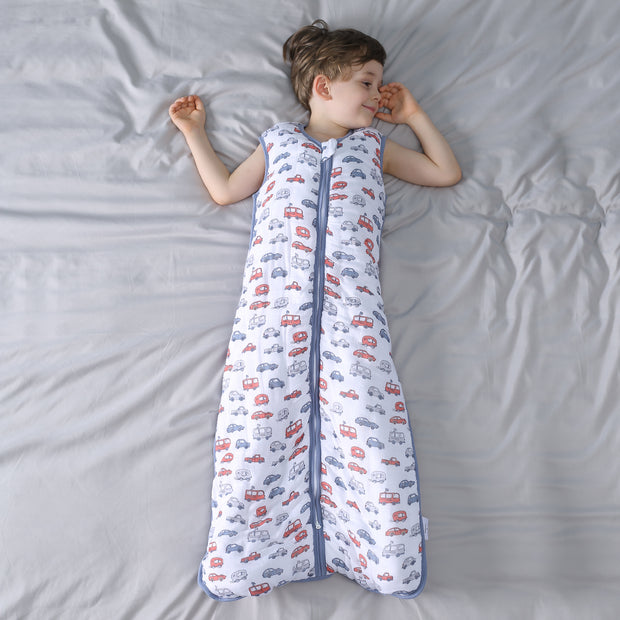 TADO  MUSLIN Toddler Sleep Sack 2-4T, 70% Bamboo & 30% Cotton Baby Wearable Blanket 2.5 TOG