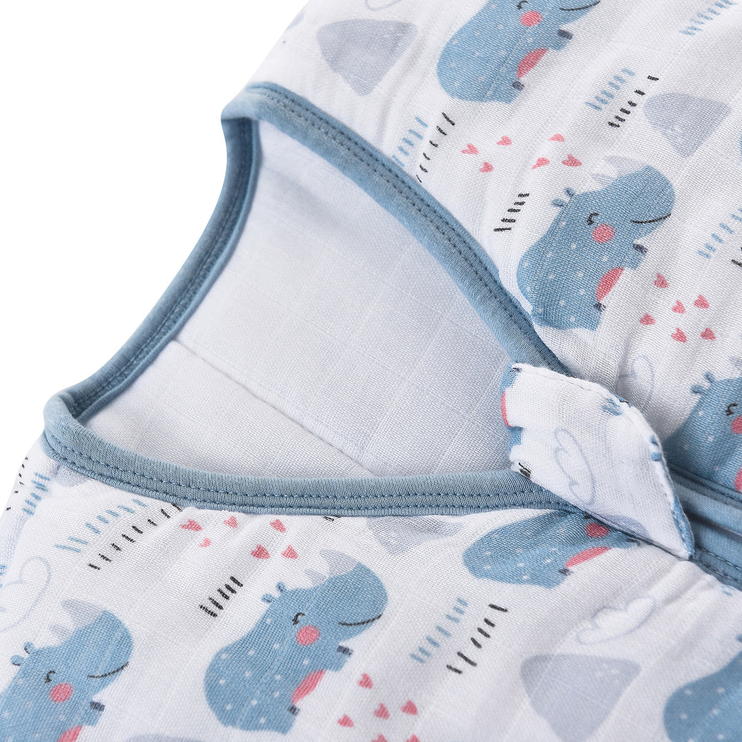 Saco de dormir para niños pequeños 2-4T, 70% bambú y 30% algodón Manta usable para bebé 2,5 TOG｜TADO MUSLIN