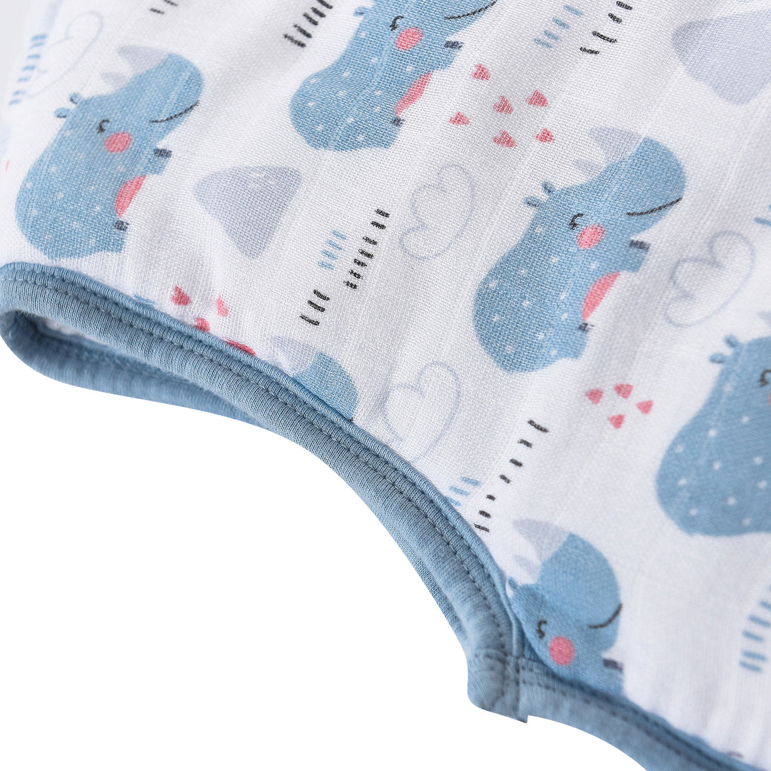 Saco de dormir para niños pequeños 2-4T, 70% bambú y 30% algodón Manta usable para bebé 2,5 TOG｜TADO MUSLIN