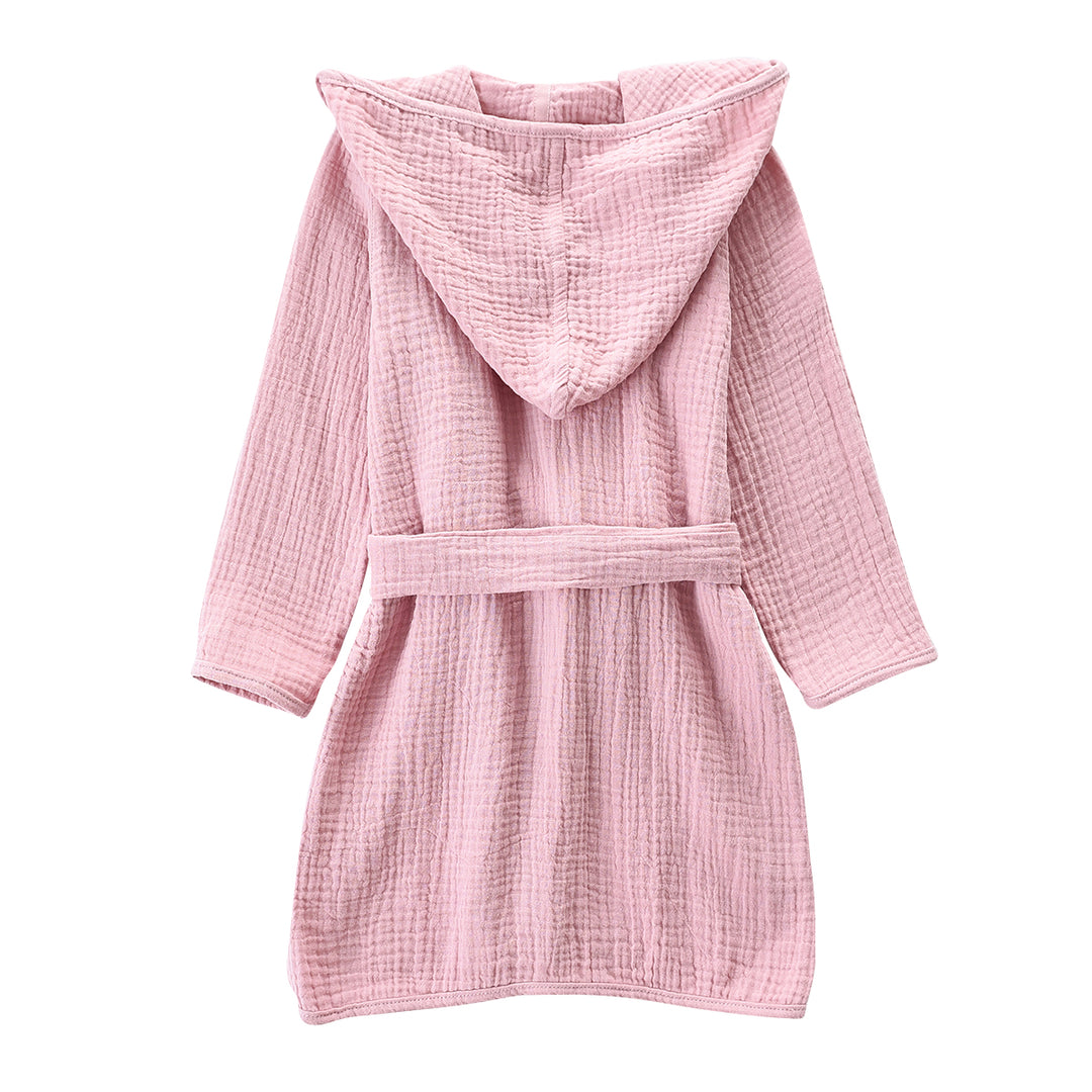 Toddler Bathrobe, Cover-Up for Kids Soft and Breathable Organic Cotton