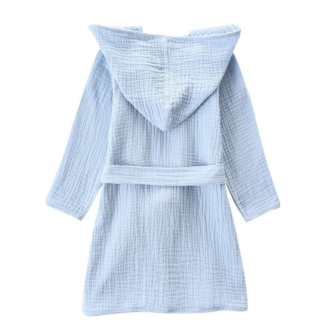 Toddler Bathrobe, Cover-Up for Kids Soft and Breathable Organic Cotton