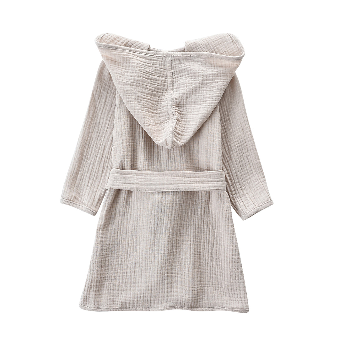 Toddler Bathrobe, Cover-Up for Kids Soft and Breathable Organic Cotton