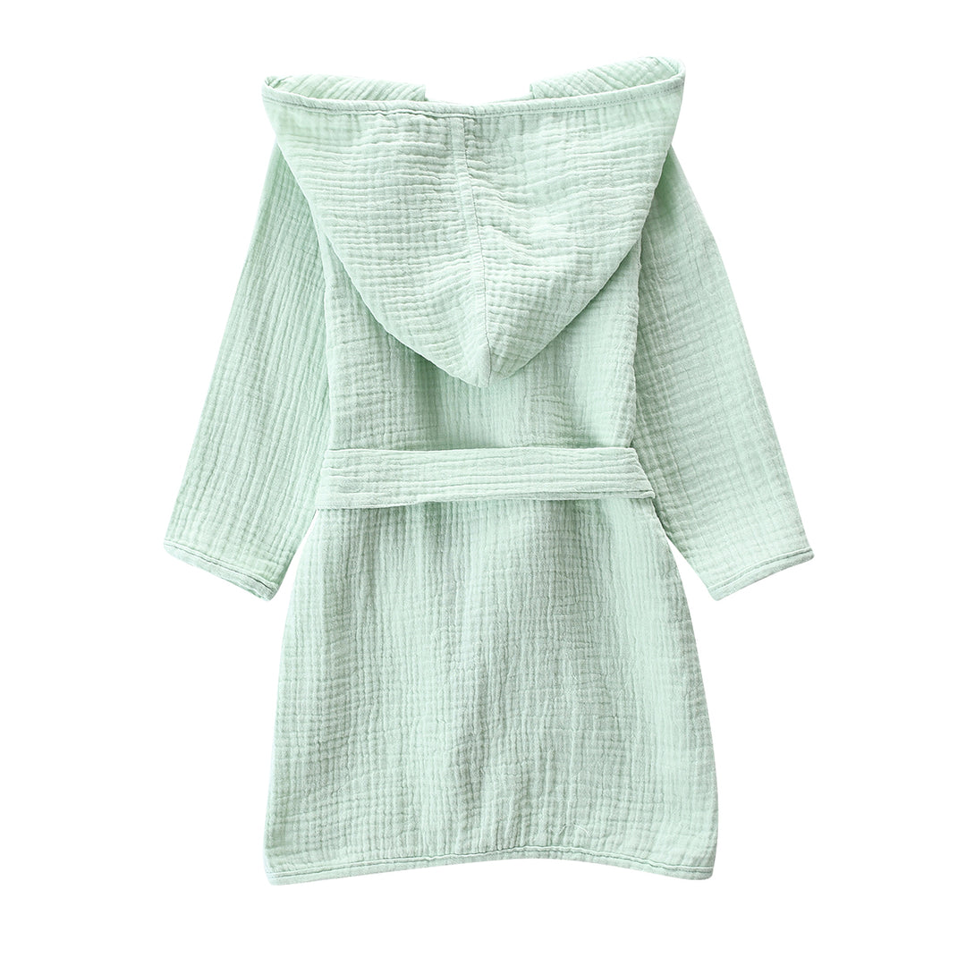 Toddler Bathrobe, Cover-Up for Kids Soft and Breathable Organic Cotton