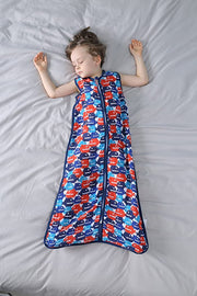 TADO MUSLIN Saco de dormir para bebé 100% algodón orgánico Manta portátil para niños pequeños 0,5 TOG (2-4T) 