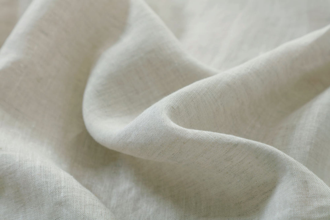 100% Linen Duvet Cover Set-Stone Washed, Ruffled Edge | MoreverSparn