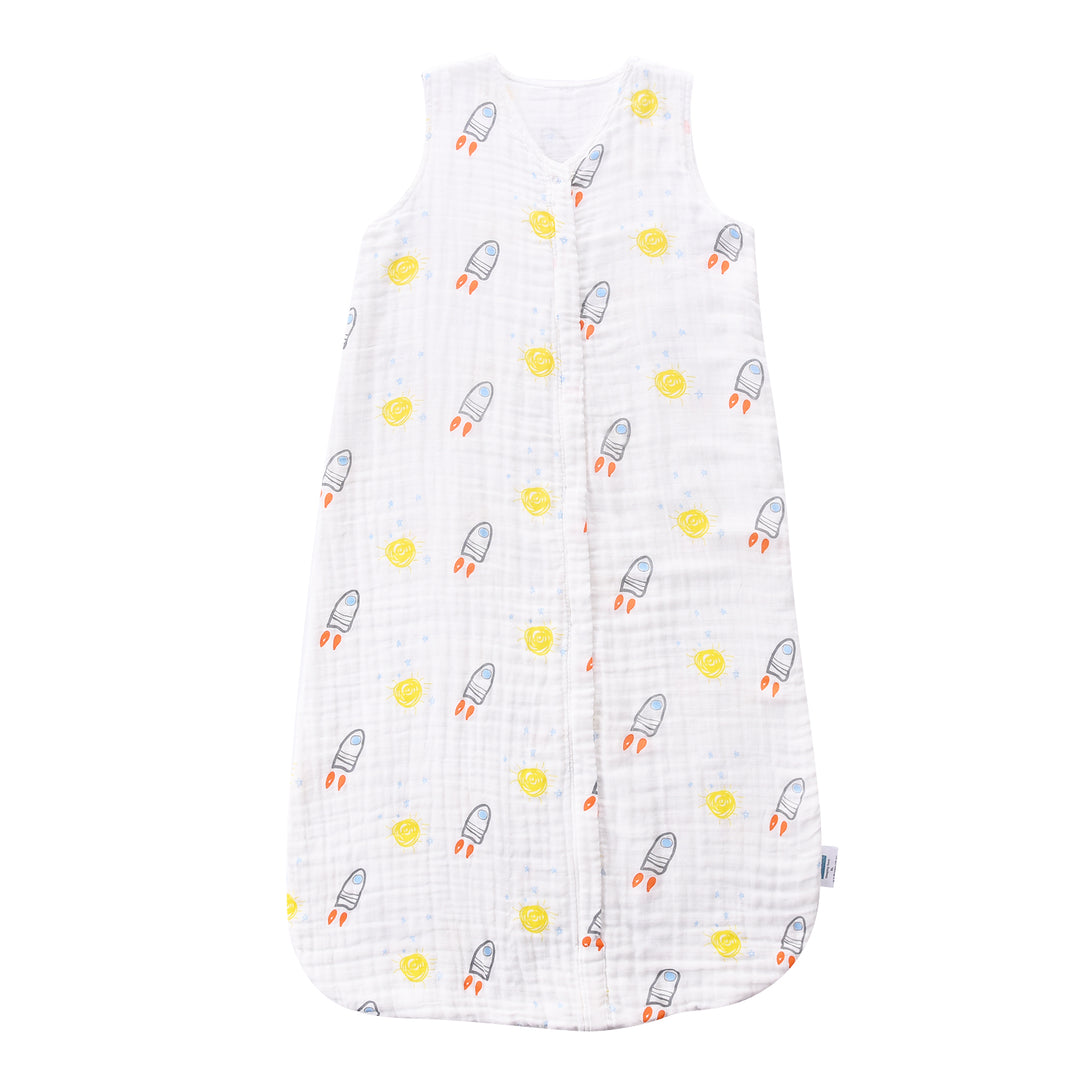 Baby Sleeping Sack 100% Organic Cotton Toddler Wearable Blanket 0.5 TOG